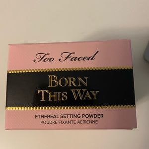 Brand new Too Faced Born This Way ethereal setting powder in shade translucent